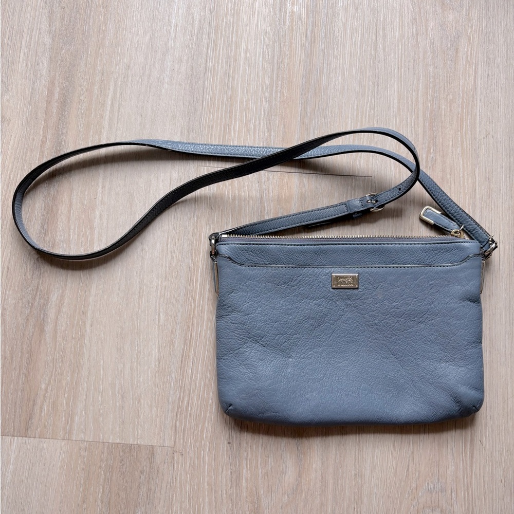 🩵Rare Blue Coach Crossbody